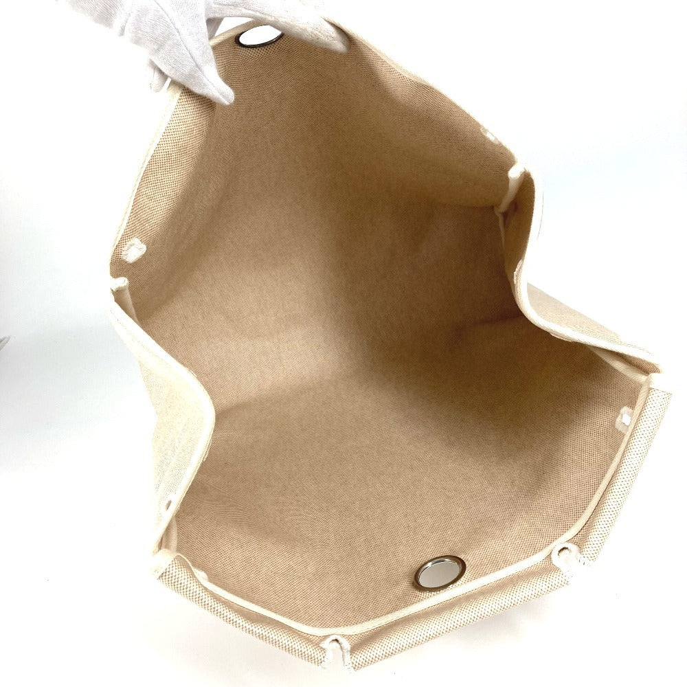 HERMES Ale Bag GM Ale Bag Reemplazo Solo Bolso Bolso Bolso Bandolera Lona Unisex Beige