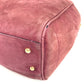 LOEWE Logo Heritage Tote Bag Shoulder Bag Nubuck Unisex Bordeaux