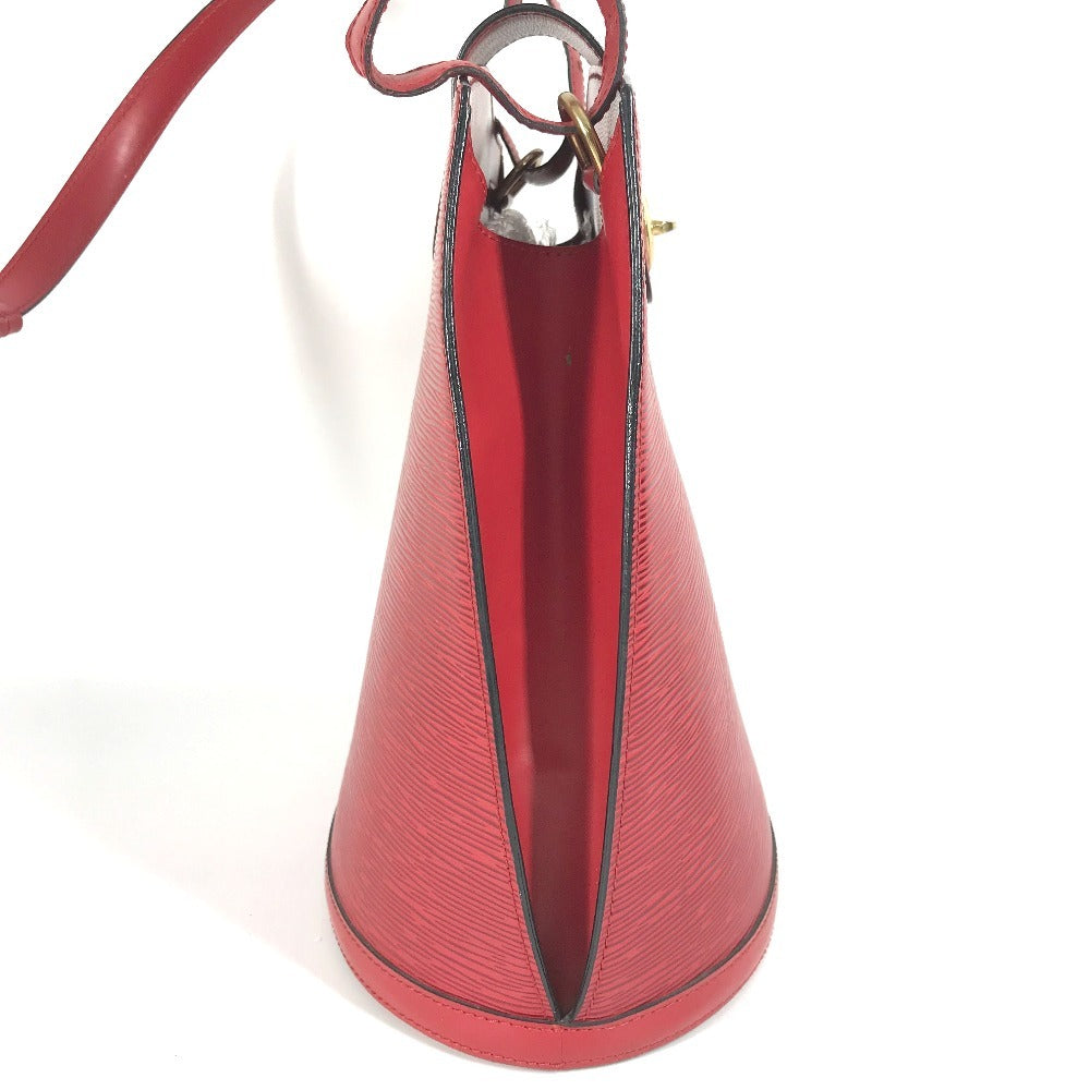 LOUIS VUITTON M52257 Epi Cluny Shoulder Bag, Unisex, Epi Leather, Castilian Red