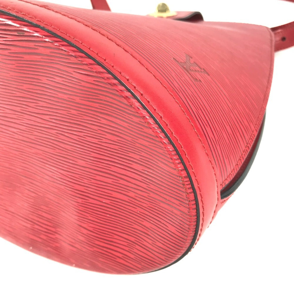 LOUIS VUITTON M52257 Epi Cluny Shoulder Bag, Unisex, Epi Leather, Castilian Red