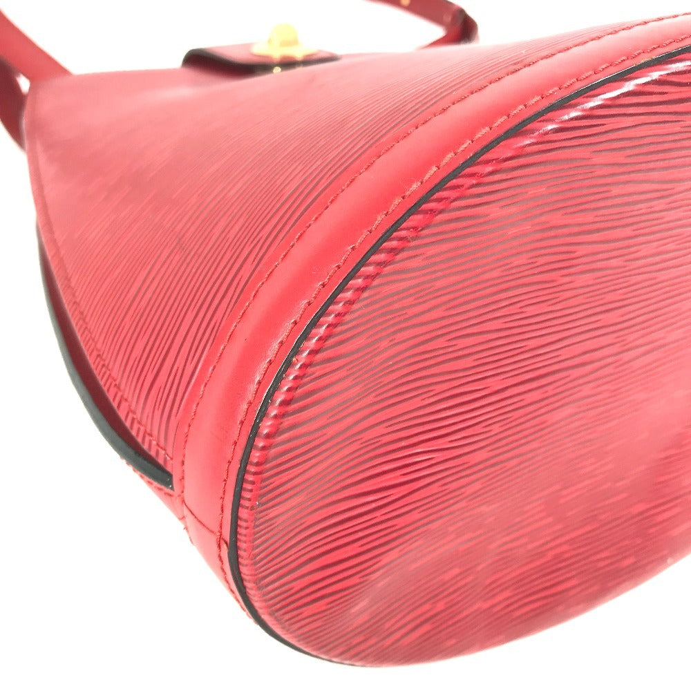 LOUIS VUITTON M52257 Epi Cluny Shoulder Bag, Unisex, Epi Leather, Castilian Red