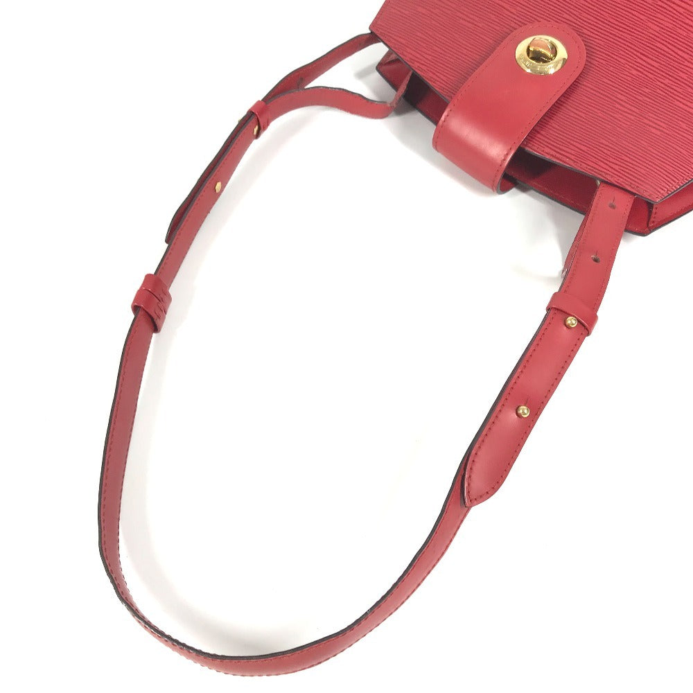 LOUIS VUITTON M52257 Epi Cluny Shoulder Bag, Unisex, Epi Leather, Castilian Red