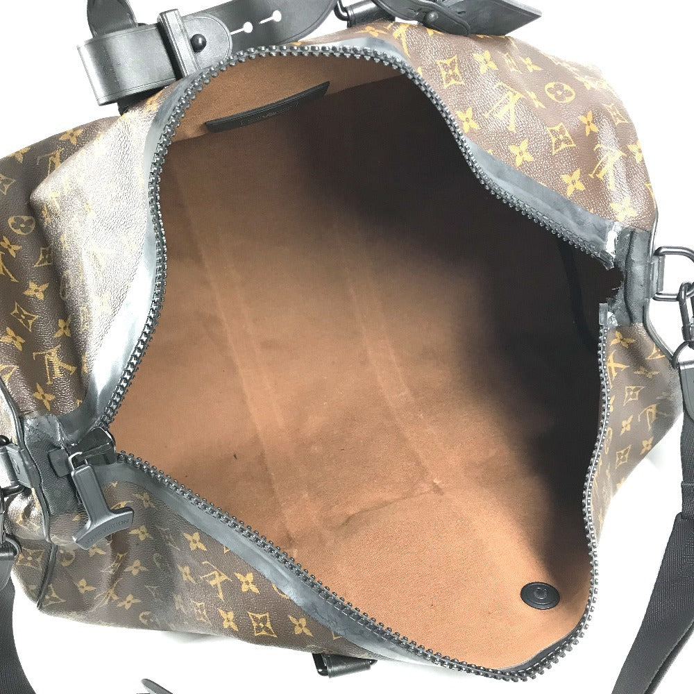 Louis Vuitton M41411 Monogram Waterproof Keepall Bandouliere 55 Bag Travel Bag 2way Bag Beg Bag Boston Bag Monogram Canvas Unisex Brown