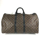 Louis Vuitton M41411 Monogram Waterproof Keepall Bandouliere 55 Bag Travel Bag 2way Bag Beg Bag Boston Bag Monogram Canvas Unisex Brown