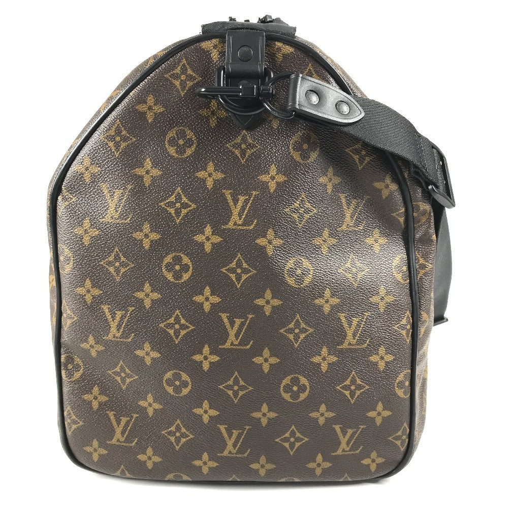 Louis Vuitton M41411 Monogram Waterproof Keepall Bandouliere 55 Bag Travel Bag 2way Bag Beg Bag Boston Bag Monogram Canvas Unisex Brown
