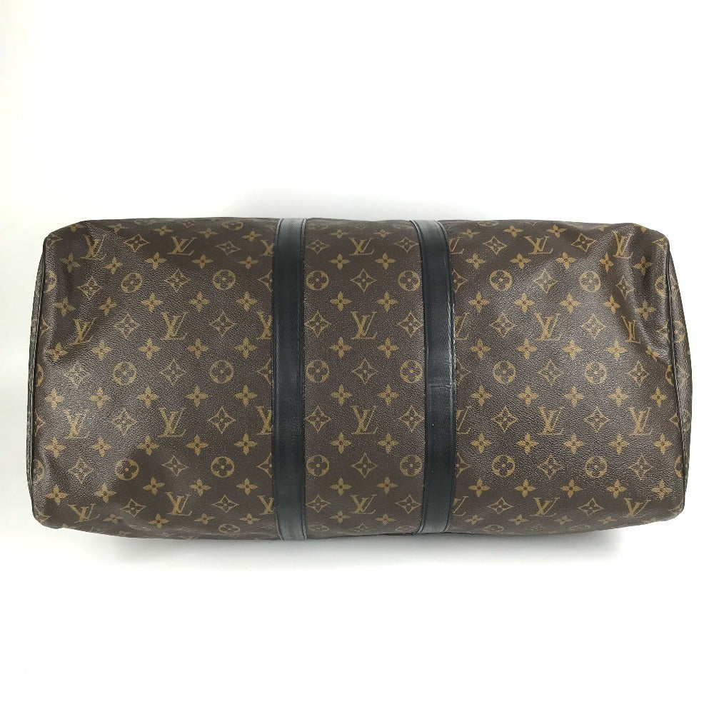 Louis Vuitton M41411 Monogram Waterproof Keepall Bandouliere 55 Bag Travel Bag 2way Bag Beg Bag Boston Bag Monogram Canvas Unisex Brown