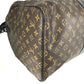 Louis Vuitton M41411 Monogram Waterproof Keepall Bandouliere 55 Bag Travel Bag 2way Bag Beg Bag Boston Bag Monogram Canvas Unisex Brown