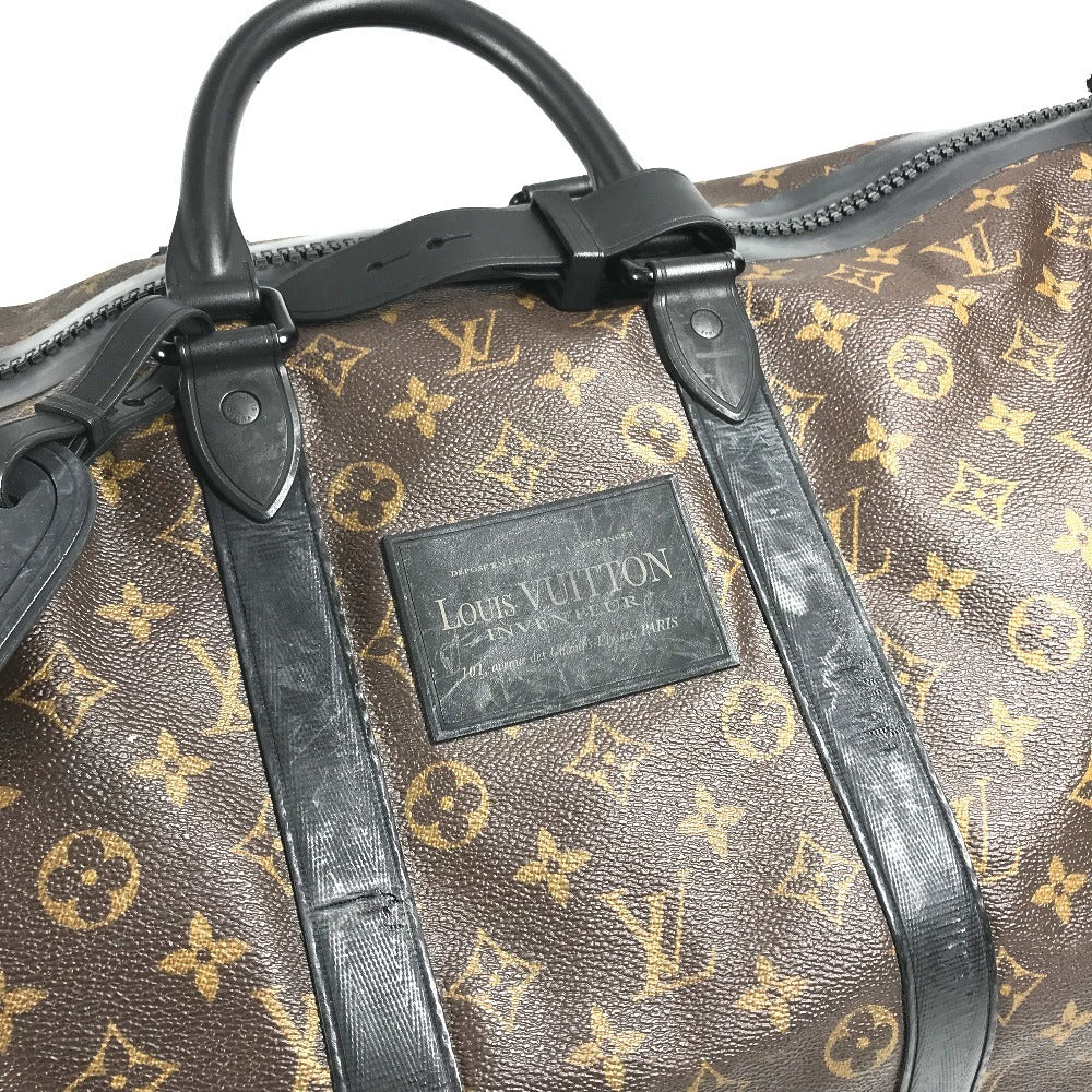 Louis Vuitton M41411 Monogram Waterproof Keepall Bandouliere 55 Bag Travel Bag 2way Bag Beg Bag Boston Bag Monogram Canvas Unisex Brown