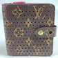 LOUIS VUITTON M95188 Monogram Perforated Compact Zip Wallet, Bi-fold Wallet, Monogram Canvas, Women's, Fuchsia Pink