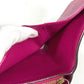LOUIS VUITTON M95188 Monogram Perforated Compact Zip Wallet, Bi-fold Wallet, Monogram Canvas, Women's, Fuchsia Pink