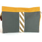 HERMES H Logo Jimetu GM Jimetu GM Bag Pouch Second Bag Makeup Pouch Multi Pouch Clutch Bag Cotton Unisex Gray