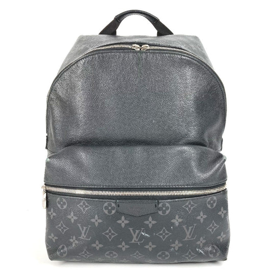 LOUIS VUITTON M30230 Taigarama Discovery Backpack Bag Mini Rucksack Rucksack Monogram Canvas Unisex Black