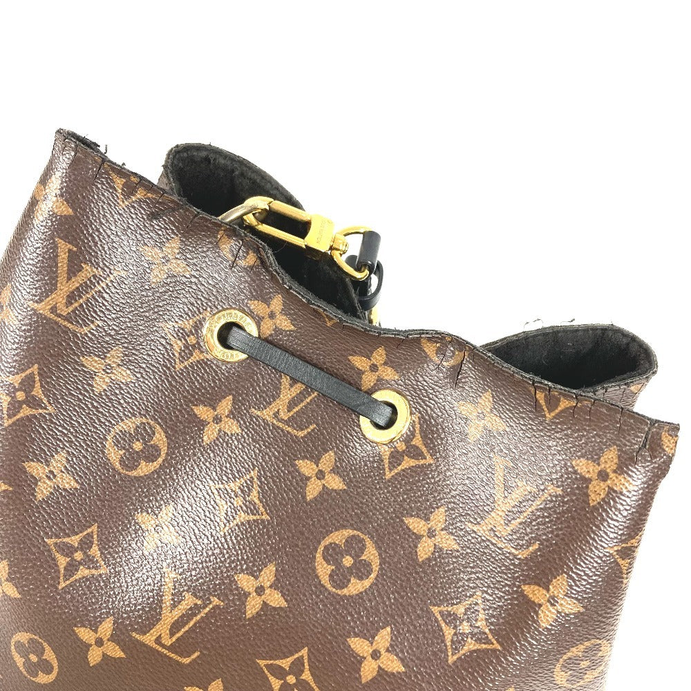 LOUIS VUITTON M44020 Monogram Neonoe Bag Crossbody 2WAY Bag Drawstring Bag Shoulder Bag Monogram Canvas Ladies Noir Black