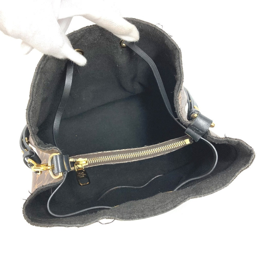LOUIS VUITTON M44020 Monogram Neonoe Bag Crossbody 2WAY Bag Drawstring Bag Shoulder Bag Monogram Canvas Ladies Noir Black