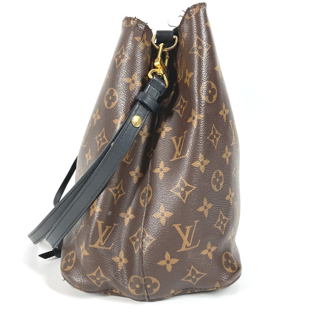LOUIS VUITTON M44020 Monogram Neonoe Bag Crossbody 2WAY Bag Drawstring Bag Shoulder Bag Monogram Canvas Ladies Noir Black