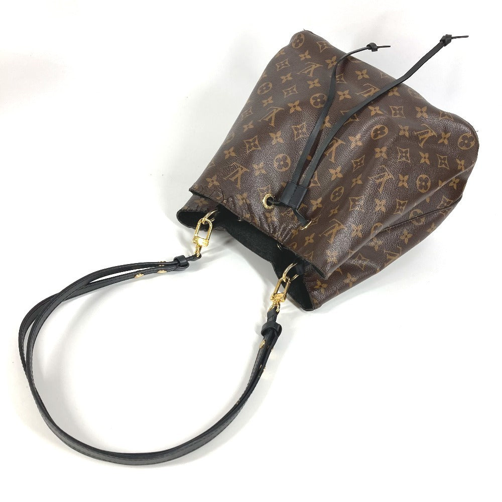 LOUIS VUITTON M44020 Monogram Neonoe Bag Crossbody 2WAY Bag Drawstring Bag Shoulder Bag Monogram Canvas Ladies Noir Black
