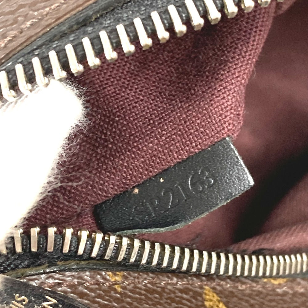 LOUIS VUITTON M40637 Monogram Macassar Parc Backpack Bag Flap Rucksack Monogram Canvas Unisex Brown