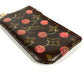 LOUIS VUITTON M95042 Monogram Cherry Takashi Murakami Pochette Cleat Key Case Wallet Coin Purse with Key Ring Coin Case Monogram Canvas Women's Red