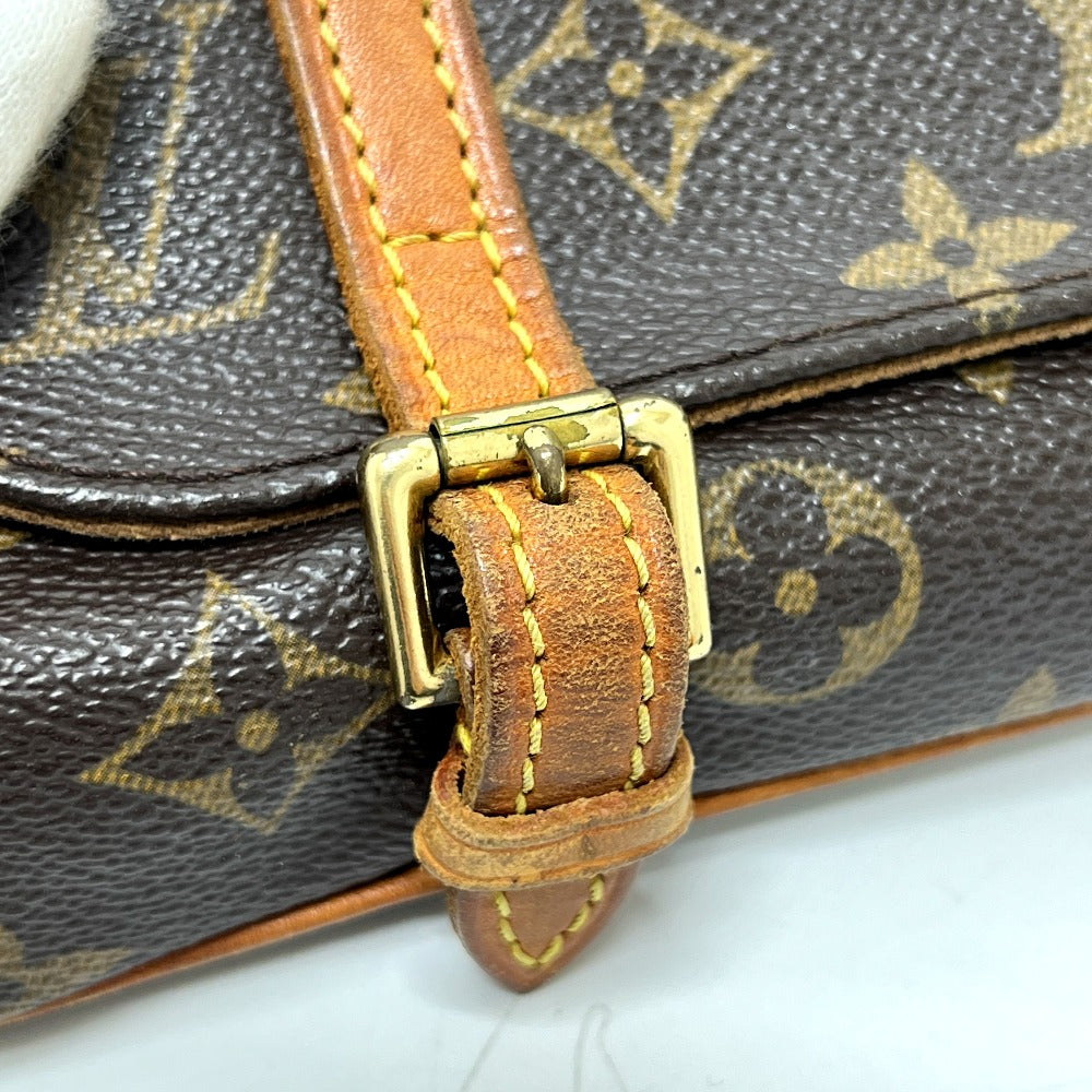 LOUIS VUITTON M51159 モノグラム ポシェット マレル バッグ カバン ウエストポーチ ボディバッグ ウエストバッグ モノグラムキャンバス レディース ブラウン