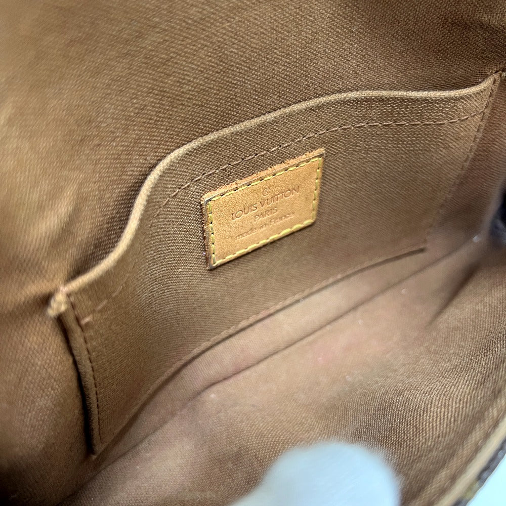 LOUIS VUITTON M51159 モノグラム ポシェット マレル バッグ カバン ウエストポーチ ボディバッグ ウエストバッグ モノグラムキャンバス レディース ブラウン