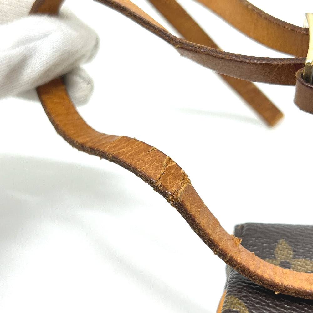 LOUIS VUITTON M51159 モノグラム ポシェット マレル バッグ カバン ウエストポーチ ボディバッグ ウエストバッグ モノグラムキャンバス レディース ブラウン