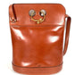 HERMES Vintage Alix Bag Shoulder Bag Leather Unisex Brown