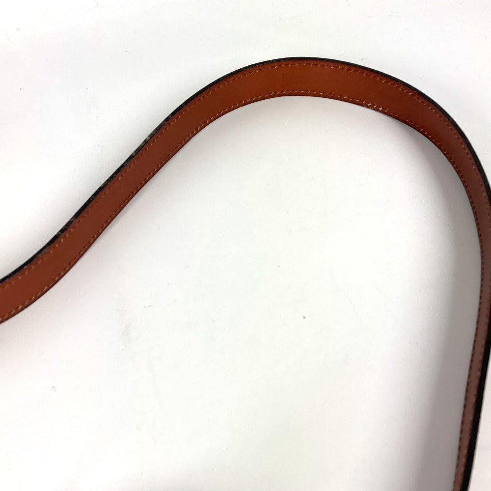 HERMES Vintage Alix Bag Shoulder Bag Leather Unisex Brown