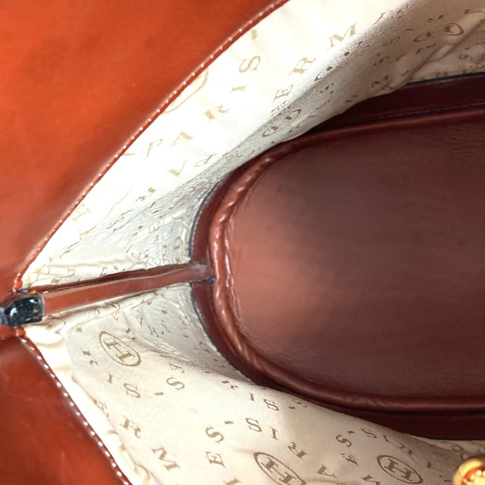 HERMES Vintage Alix Bag Shoulder Bag Leather Unisex Brown