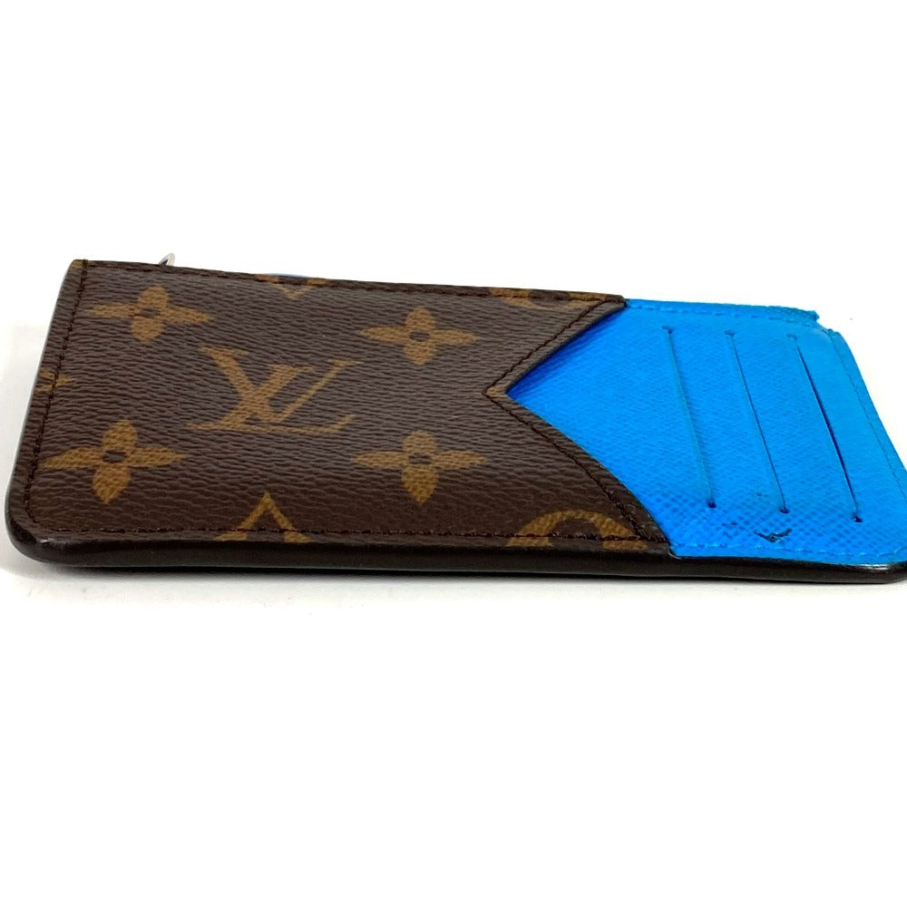 LOUIS VUITTON M12382 Monogram Porto Culte Romy Cartera Monedero Tarjetero Monedero Monogram Canvas Unisex Azul