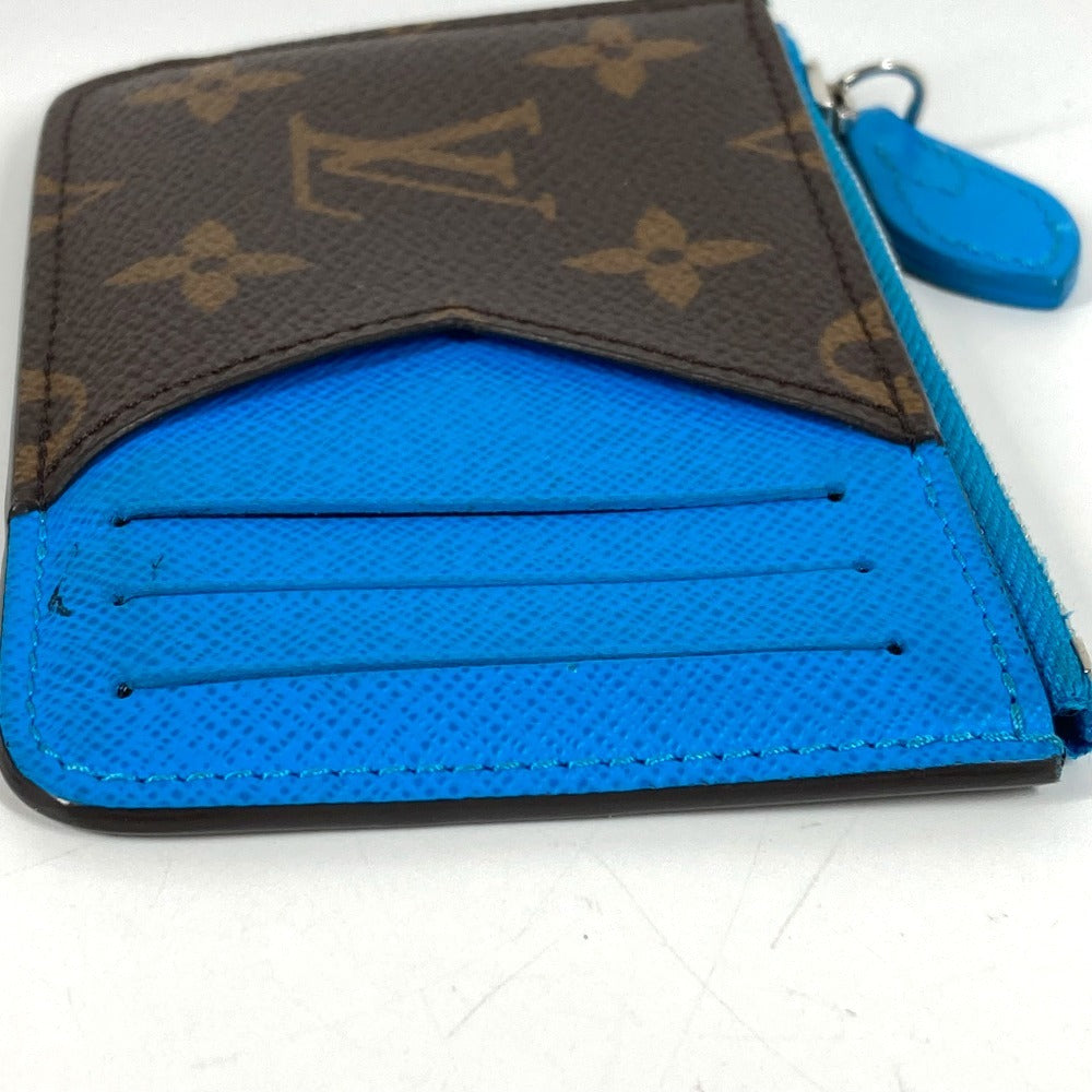 LOUIS VUITTON M12382 Monogram Porto Culte Romy Cartera Monedero Tarjetero Monedero Monogram Canvas Unisex Azul