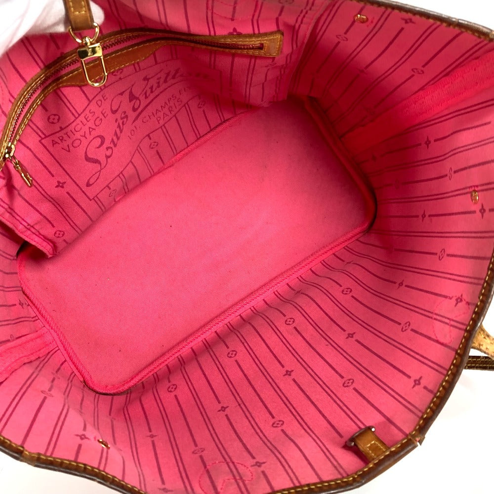 LOUIS VUITTON M48613 Monogram Rose Neverfull MM Neverfull MM Shoulder Bag Shoulder Tote Bag Monogram Canvas Women's Pink