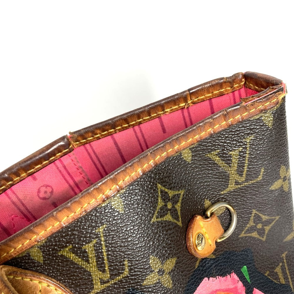 LOUIS VUITTON M48613 Monogram Rose Neverfull MM Neverfull MM Shoulder Bag Shoulder Tote Bag Monogram Canvas Women's Pink