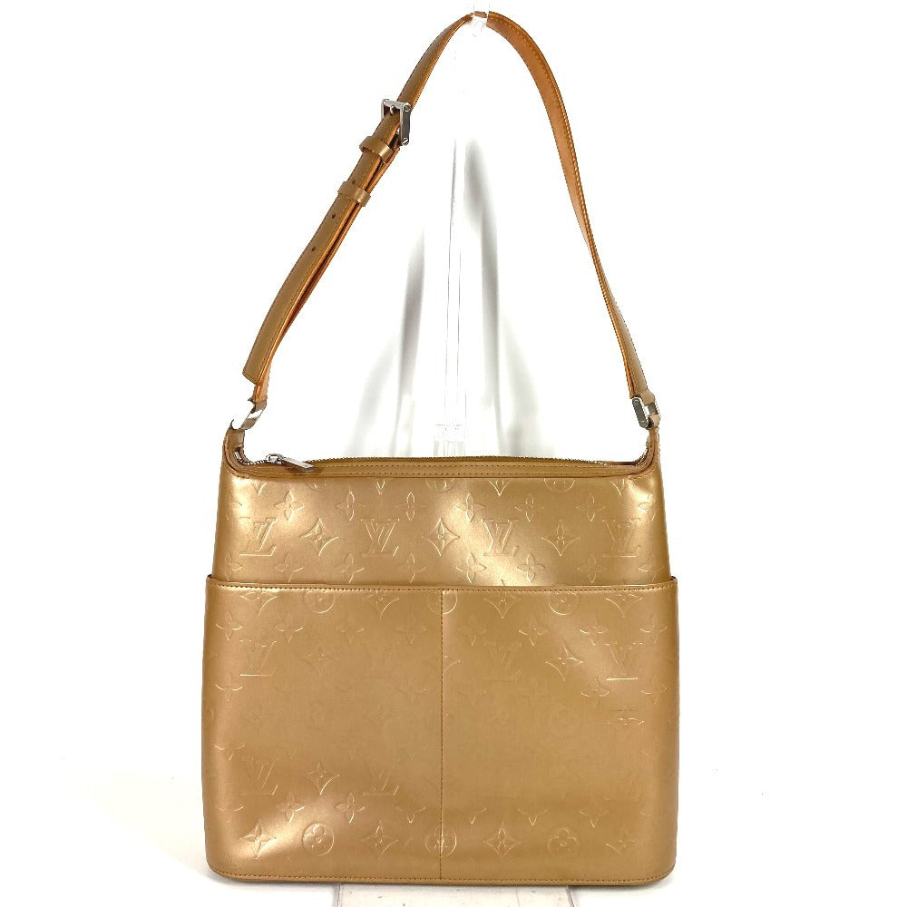 LOUIS VUITTON M55167 Monogram Matte Sutter Bag Shoulder Bag Monogram Matte Leather Women's Ampres Beige