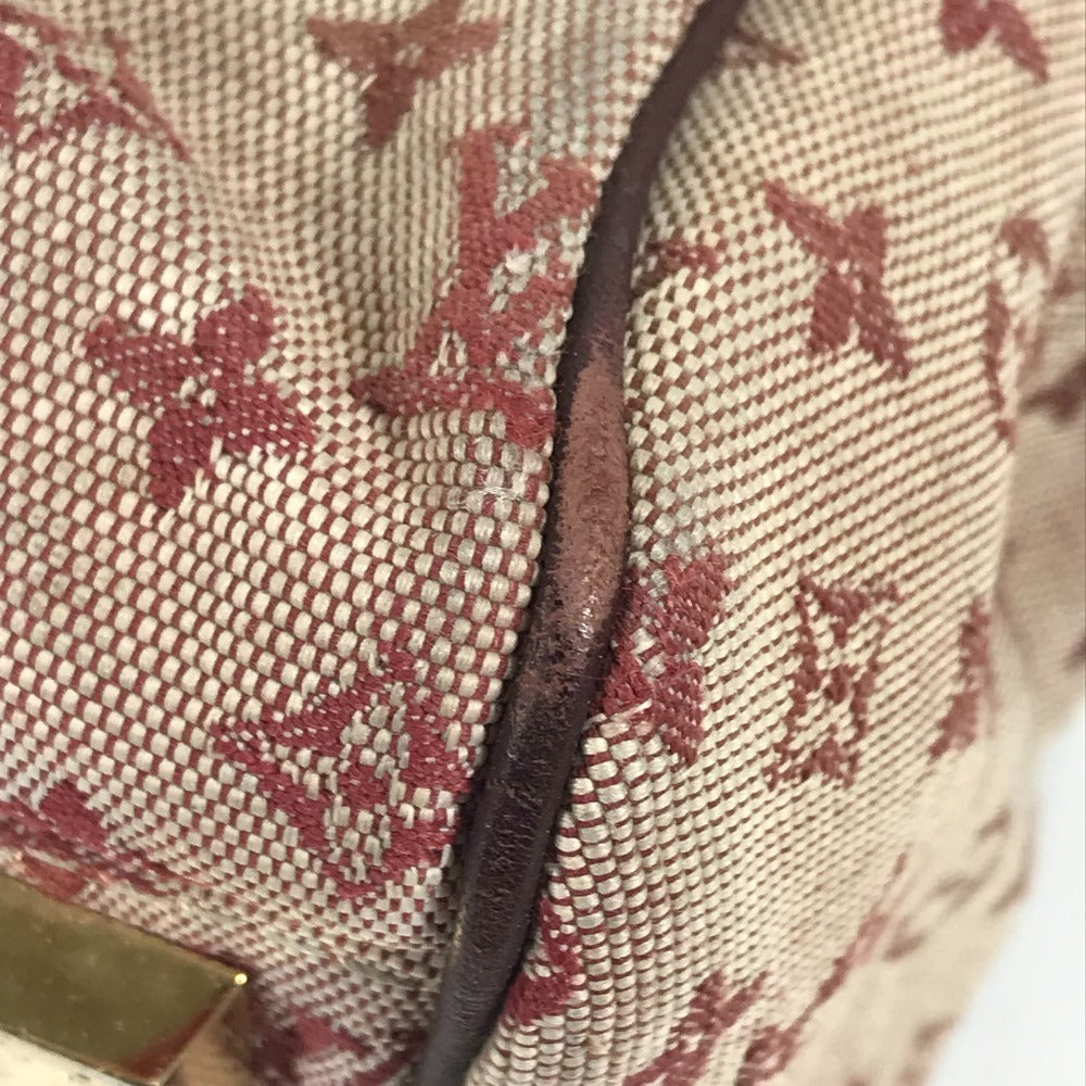 LOUIS VUITTON M92216 モノグラミニ ジョセフィーヌ PM ジョセフィーヌPM カバン ミニボストンバッグ ハンドバッグ モノグラムミニキャンバス レディース スリーズ レッド