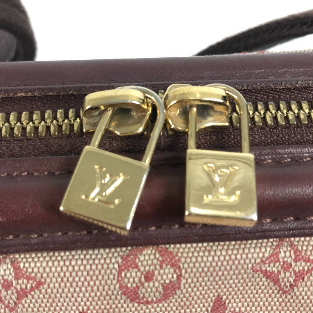 LOUIS VUITTON M92216 モノグラミニ ジョセフィーヌ PM ジョセフィーヌPM カバン ミニボストンバッグ ハンドバッグ モノグラムミニキャンバス レディース スリーズ レッド