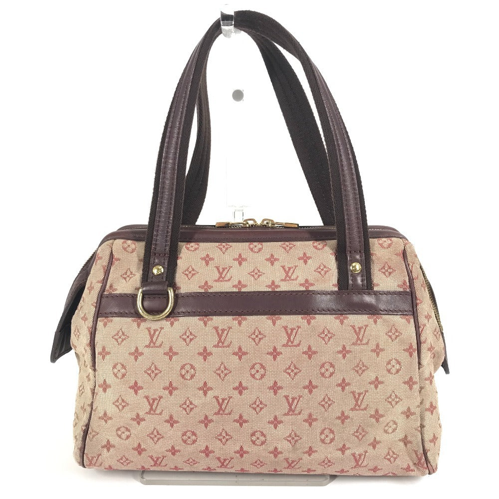 LOUIS VUITTON M92216 モノグラミニ ジョセフィーヌ PM ジョセフィーヌPM カバン ミニボストンバッグ ハンドバッグ モノグラムミニキャンバス レディース スリーズ レッド