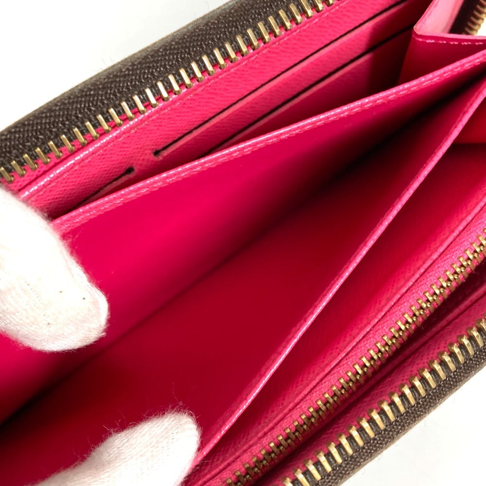 LOUIS VUITTON M60936 Monogram V Motif Zippy Wallet Round Zipper Long Wallet Long Wallet Monogram Canvas Unisex Brown