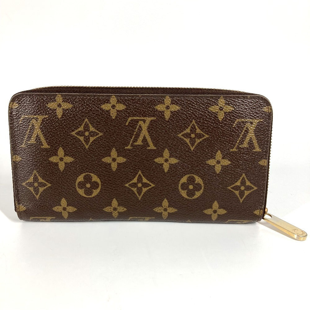 LOUIS VUITTON M60936 Monogram V Motif Zippy Wallet Round Zipper Long Wallet Long Wallet Monogram Canvas Unisex Brown