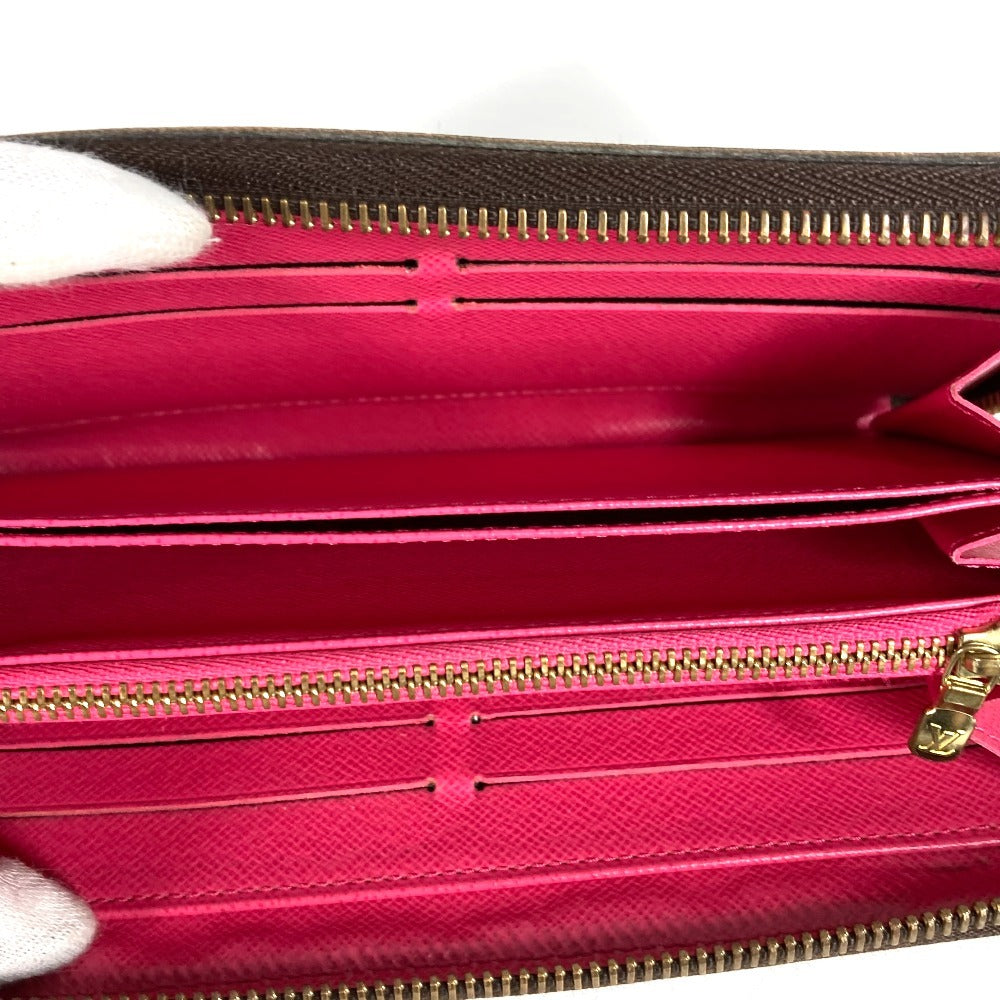 LOUIS VUITTON M60936 Monogram V Motif Zippy Wallet Round Zipper Long Wallet Long Wallet Monogram Canvas Unisex Brown