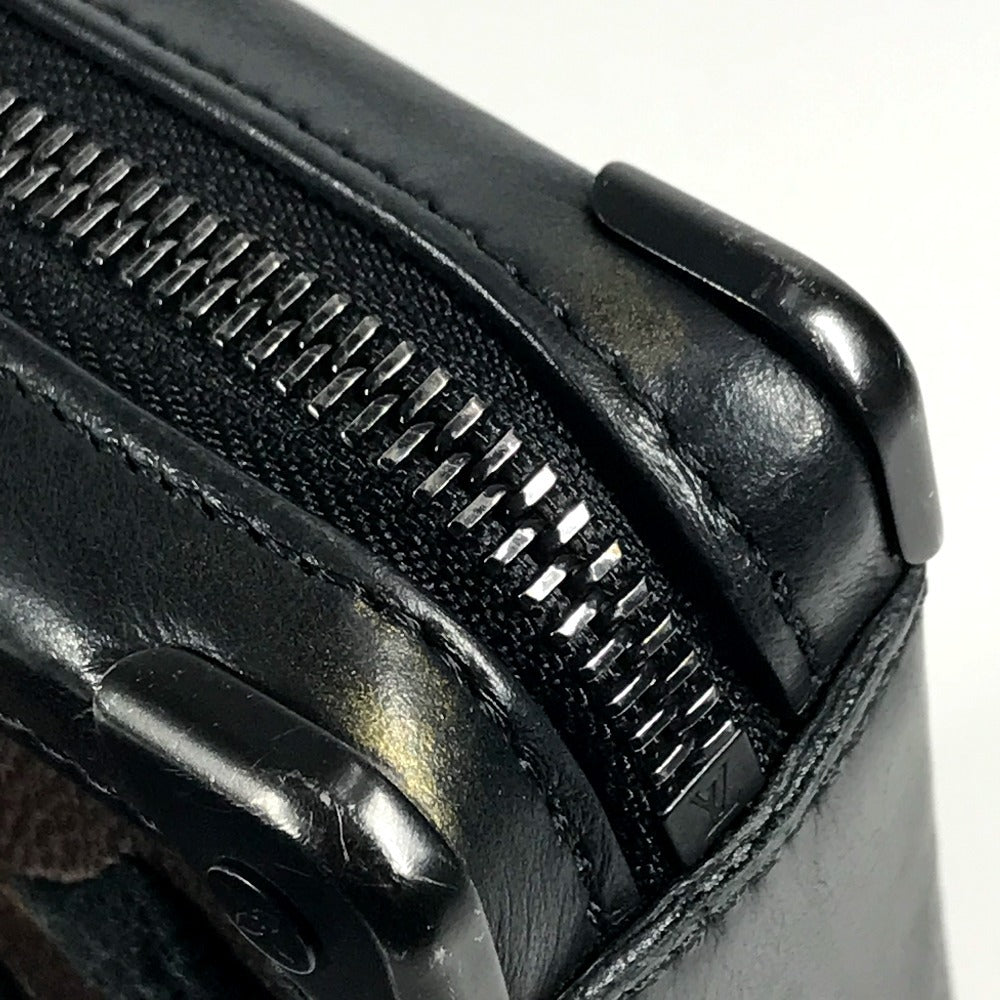 LOUIS VUITTON M45061 モノグラム・タフタージュ ソフトトランク・クラッチ セカンドバッグ ポーチ ストラップ付 クラッチバッグ モノグラムキャンバス ユニセックス ブラック