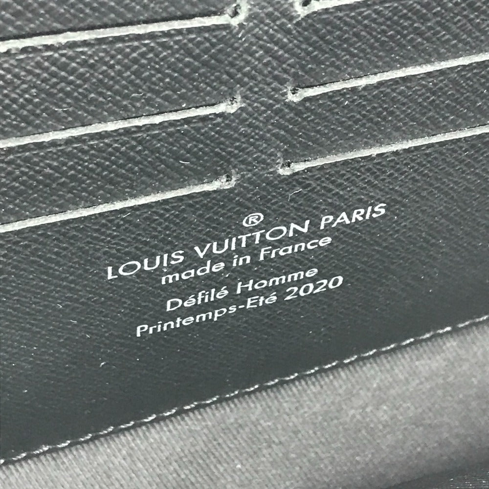 LOUIS VUITTON M45061 モノグラム・タフタージュ ソフトトランク・クラッチ セカンドバッグ ポーチ ストラップ付 クラッチバッグ モノグラムキャンバス ユニセックス ブラック