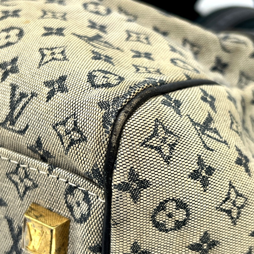 LOUIS VUITTON M92211 モノグラムミニ ジョセフィーヌ GM カバン ミニボストンバッグ バッグ ハンドバッグ モノグラムミニキャンバス レディース ネイビー