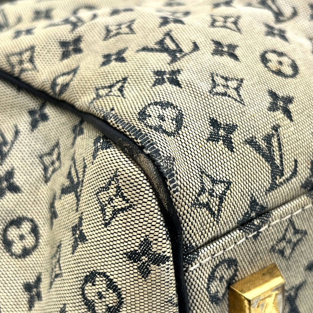 LOUIS VUITTON M92211 モノグラムミニ ジョセフィーヌ GM カバン ミニボストンバッグ バッグ ハンドバッグ モノグラムミニキャンバス レディース ネイビー
