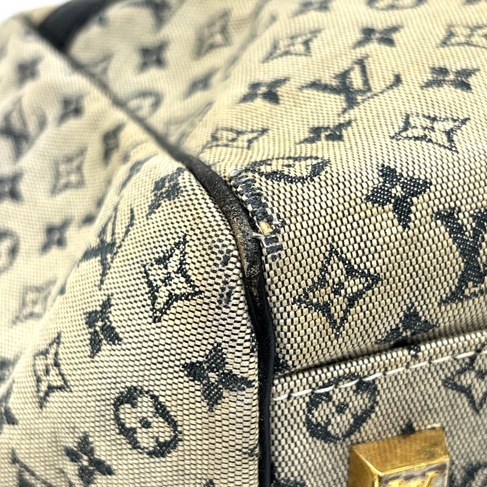 LOUIS VUITTON M92211 モノグラムミニ ジョセフィーヌ GM カバン ミニボストンバッグ バッグ ハンドバッグ モノグラムミニキャンバス レディース ネイビー