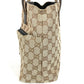 GUCCI 002・1080 GG Logo Bag Tote Bag Handbag GG Canvas/Leather Unisex Beige