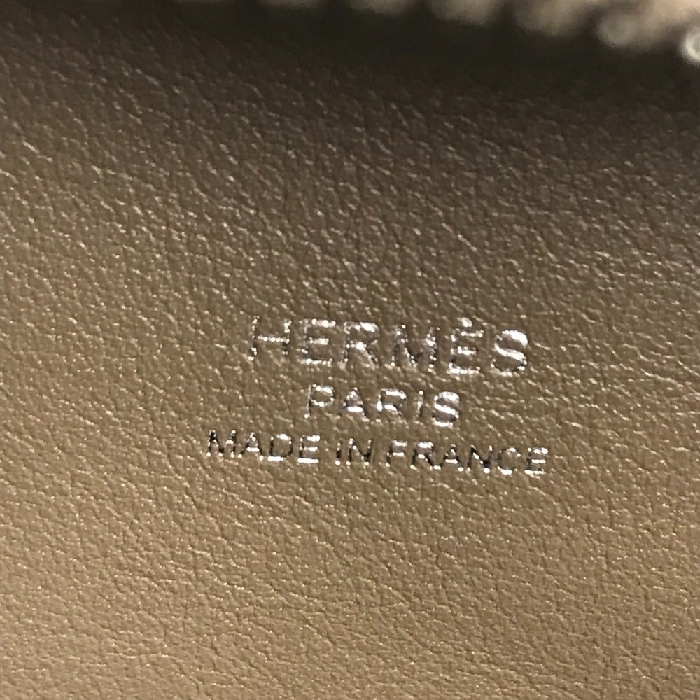 HERMES バッグ 《プティット・コース》 カバン 斜め掛け 肩掛け ショルダーバッグ エプソン ユニセックス エトゥープ グレー