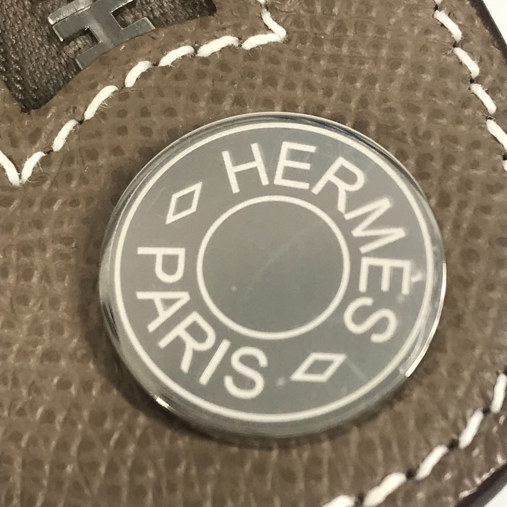 HERMES バッグ 《プティット・コース》 カバン 斜め掛け 肩掛け ショルダーバッグ エプソン ユニセックス エトゥープ グレー