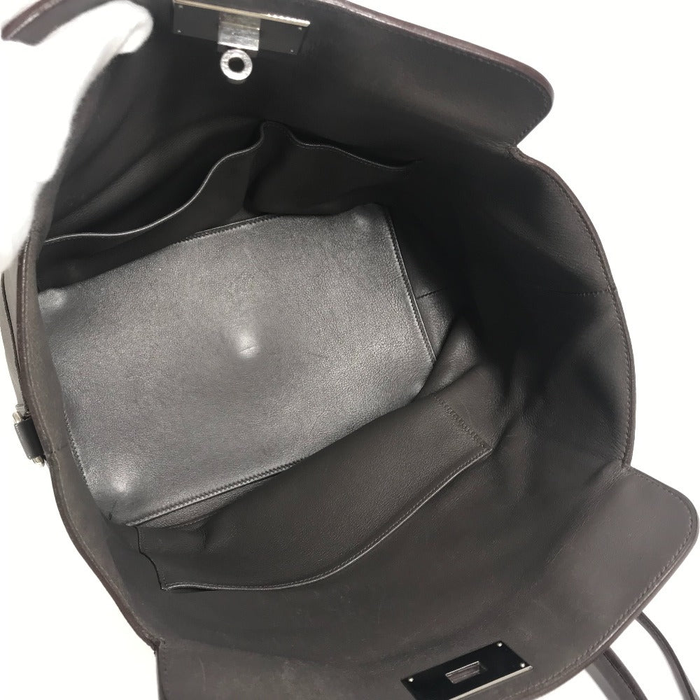 HERMES ツールボックス 26 ツールボックス26 カバン 斜め掛け 肩掛け 2WAYバッグ ハンドバッグ ショルダーバッグ レザー ユニセックス エタン グレー