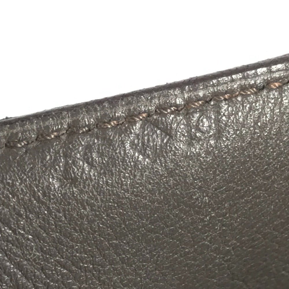 HERMES ツールボックス 26 ツールボックス26 カバン 斜め掛け 肩掛け 2WAYバッグ ハンドバッグ ショルダーバッグ レザー ユニセックス エタン グレー