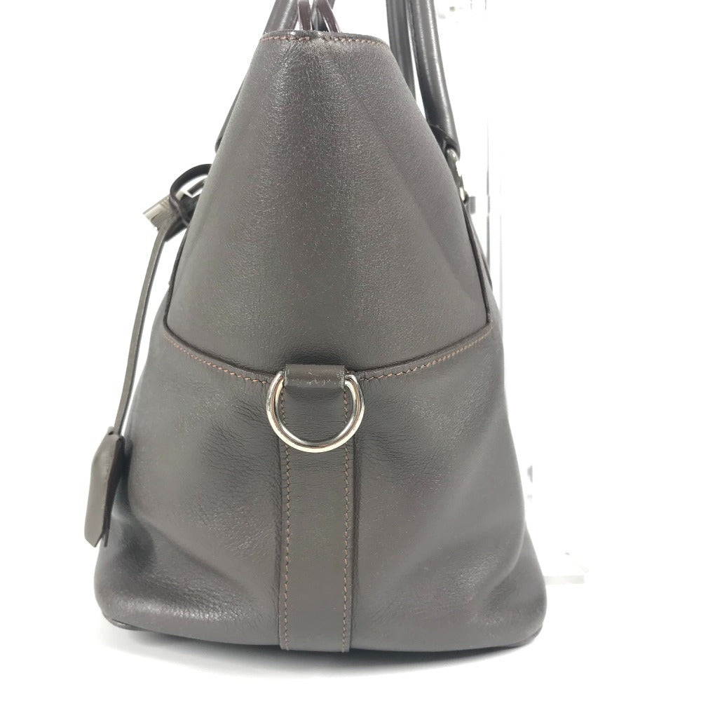 HERMES ツールボックス 26 ツールボックス26 カバン 斜め掛け 肩掛け 2WAYバッグ ハンドバッグ ショルダーバッグ レザー ユニセックス エタン グレー